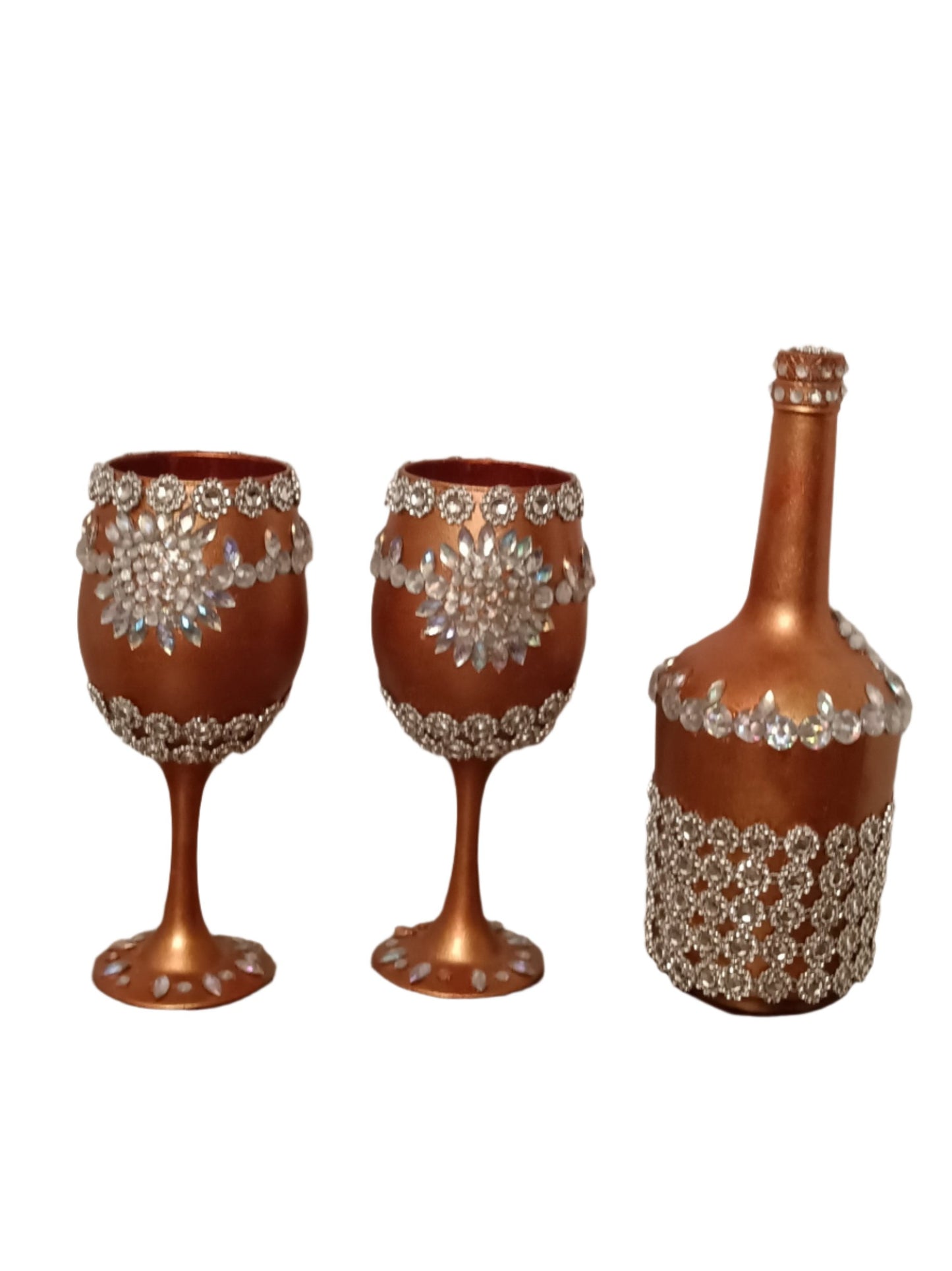 Assorted Vase & Bottle 3 Piece Sets - One of A Kind
