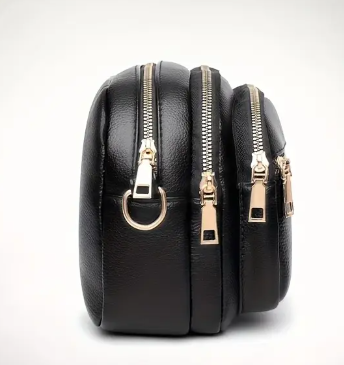 WOMEN'S SHOULDER/CROSSBODY BAGS 4 MULTI COMPARTMENTS ASSORTED COLORS
