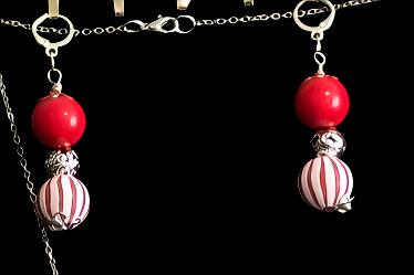 ELEGANT ASSORTED WOODEN BALLS NECKLACE SET