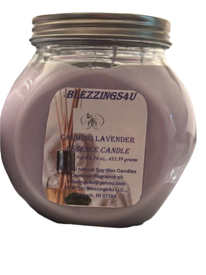 Candles - All Natural 100% Soy Candles - Assorted Scents, Sizes & Styles