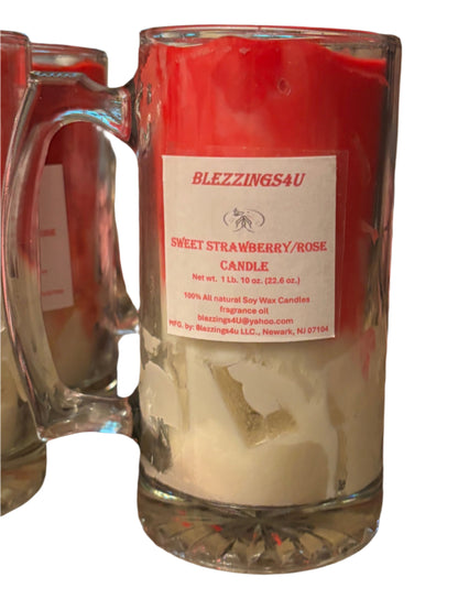 Candles - All Natural 100% Soy Candles - Assorted Scents, Sizes & Styles