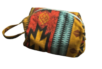 African Pattern Totes and All Purpose Pouches Set - Handmade