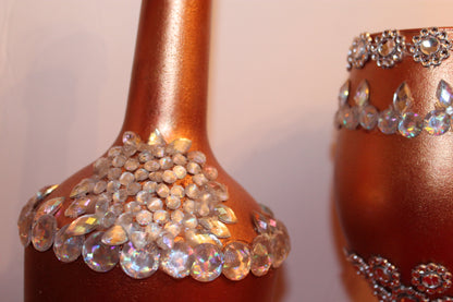 Assorted  Vase & Bottle 3 Piece Sets - One of A Kind