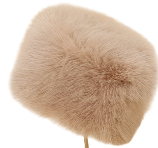 Warm Women's Faux Fur Hats, Fluffy Hats with Matching Earrings & Purse set